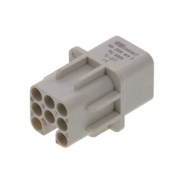 1 pcs - Molex Heavy Duty Power Connector Module, 10A, Female, 93601 Series, 7 Contacts