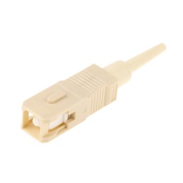 1 pcs - RS PRO, SC, APC, UPC Multimode Simplex Fibre Optic Connector 127μm Fibre Size, 0.3dB Insertion Loss