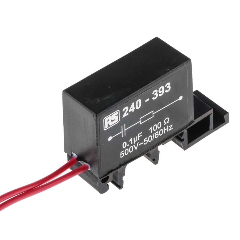 1 pcs - RS PRO RC Network Capacitor 500 V Maximum Voltage Rating Mains Protector