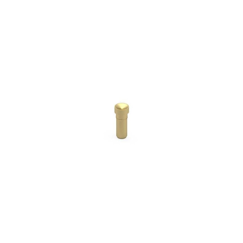 10 pcs : 1957-0-00-15-00-00-03-0 - Circuit Board Hardware - PCB Spring-Loaded Target Contact with Concave Face
