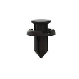 10 pcs : 1301300 - Screws & Fasteners Snap Rivet, Black, .394 in Hole, .217 in - .276 inThickness