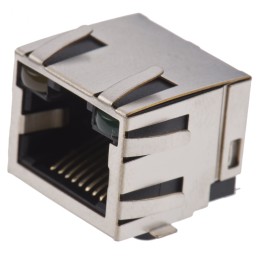 1 pcs - Wurth Elektronik WR-MJ Series Female RJ45 Connector, Surface Mount, Cat5, STP Shield