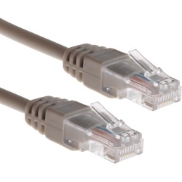 1 pcs - RS PRO Cat5e Male RJ45 to Male RJ45 Ethernet Cable, U/UTP, Grey LSZH Sheath, 15m