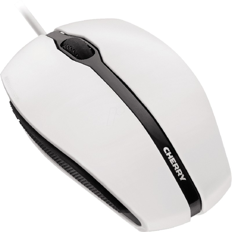 1 pcs - CHERRY GENTIX 3 Button Wired Optical Mouse Grey