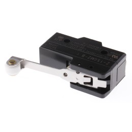 1 pcs - Omron Roller Lever Limit Switch, NO/NC, IP00, SPDT, Thermosetting Resin Housing, 500V ac Max, 15A Max
