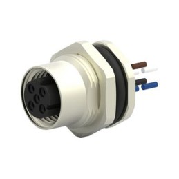 1 pcs - TE Connectivity Straight Female 5 way M12 to Unterminated Sensor Actuator Cable, 200mm