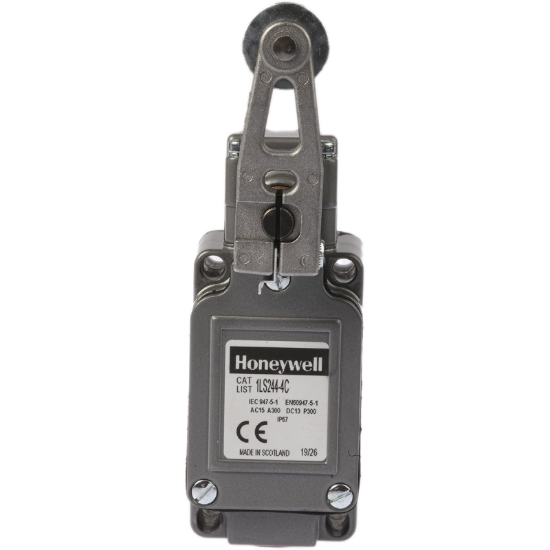 1 pcs - Honeywell LS Series Roller Lever Limit Switch, IP67, 480V ac Max, 10A Max