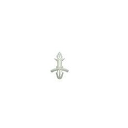 10 pcs : CBDLS385A - Standoffs & Spacers CB DOUBLE LOCKING SUPPORT:NYL NATURAL, HOLES.15'.18'THICK.06-.07'.03-.08'L1.772'