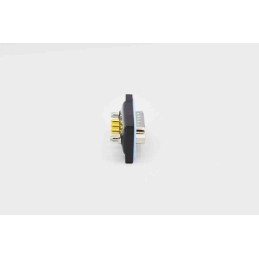 1 pcs - Norcomp SDF 15 Way Vertical PCB D-sub Connector Socket, 2.74mm Pitch, with 4-40 Boardlocks