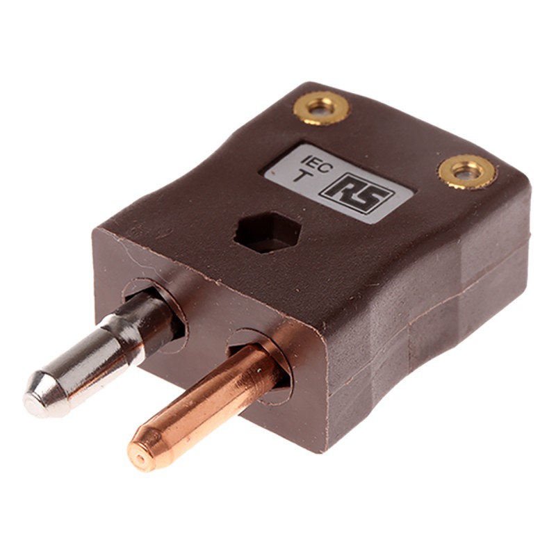 1 pcs - RS PRO Quickwire Thermocouple Connector for Use with Type T Thermocouple, Standard Size, IEC Standard