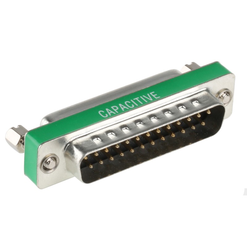 1 pcs - RS PRO D Sub Adapter Male 25 Way D-Sub to Female 25 Way D-Sub