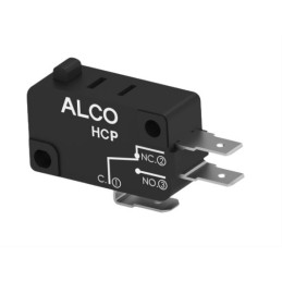 1 pcs - Pin Plunger Snap Action Micro Switch, Quick Connect Terminal, 10A, SPDT