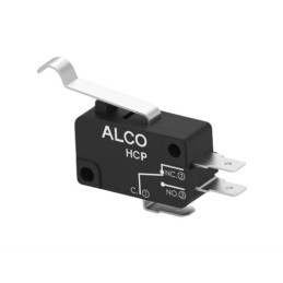 1 pcs - Simulated Roller Lever Snap Action Micro Switch, Quick Connect Terminal, 10A, SPDT