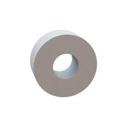 10 pcs : 13RS100043 - Standoffs & Spacers Round Spacer, .406 ID, 1.000 OD, .438 Length, Natural, Nylon, 3/8 (M10) Screw