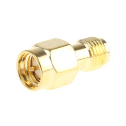 1 pcs - RF Solutions Straight 50Ω RF Adapter SMA Plug to SMA Socket 3GHz