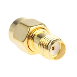 1 pcs - RF Solutions Straight 50Ω RF Adapter SMA Plug to SMA Socket 3GHz