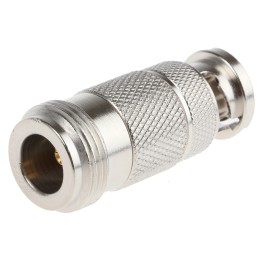 1 pcs - Telegartner Straight RF Adapter BNC Plug to N Socket