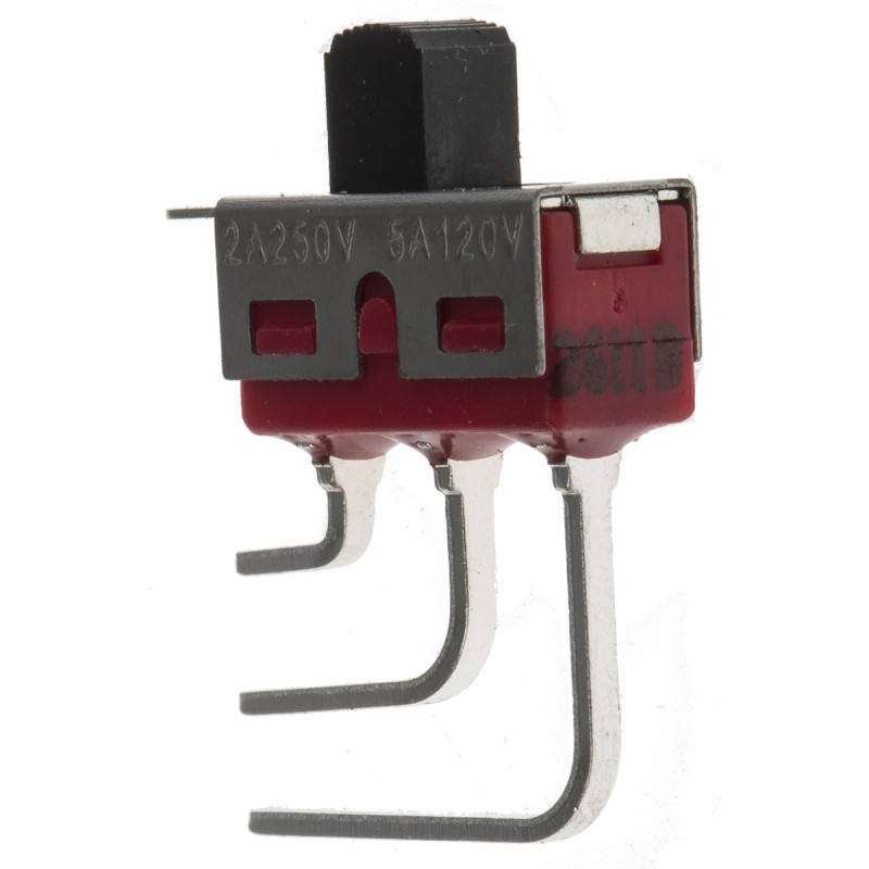 1 pcs - RS PRO PCB Slide Switch SPDT Latching 5 A @ 28 V dc Slide