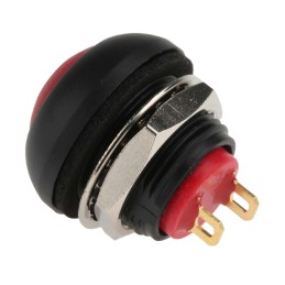 1 pcs - RS PRO Miniature Push Button Switch, On-(Off), Panel Mount, 13.6mm Cutout, SPST, 32/50/125V ac, IP67