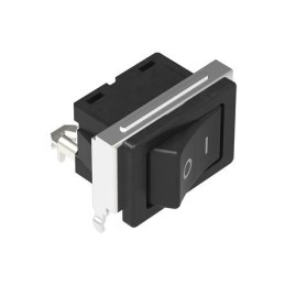 1 pcs - Alps Electric SPST, Latching Rocker Switch Panel Mount