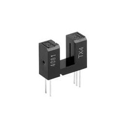 10 pcs : EE-SX4081 - Optical Switches, Transmissive, Photo IC Output With IC w/Detector 4.5 -16VDC Light ON