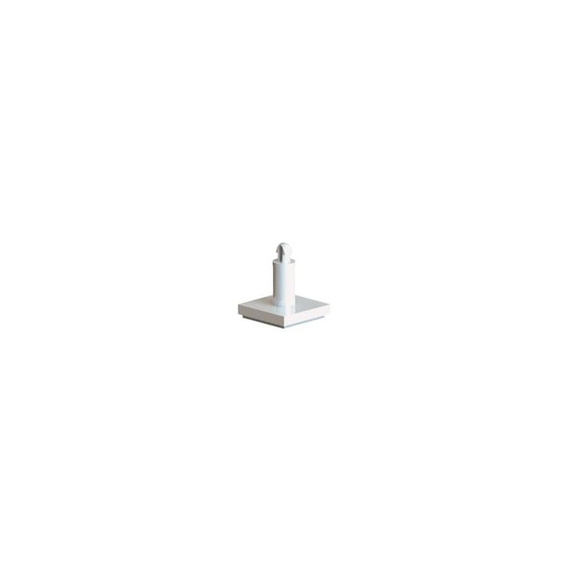 10 pcs : CBSBT-9-01A-RT - Standoffs & Spacers CB Spt,Adh Mnt,Natural,9/16 in Spc, CB Support,Adh Mnt,Natural