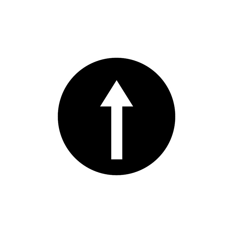 1 pcs - Eaton Button Plate for Use with M22 Series Modular Push Buttons, Up Arrow