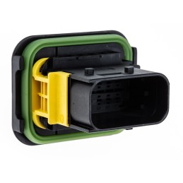 1 pcs - TE Connectivity, HDSCS Automotive Connector Plug 12 Way, Crimp Termination