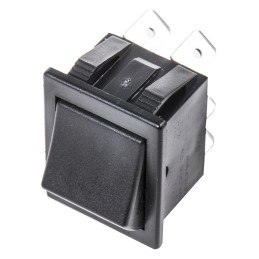 1 pcs - Arcolectric (Bulgin) Ltd DPDT, (On)-On Rocker Switch Panel Mount