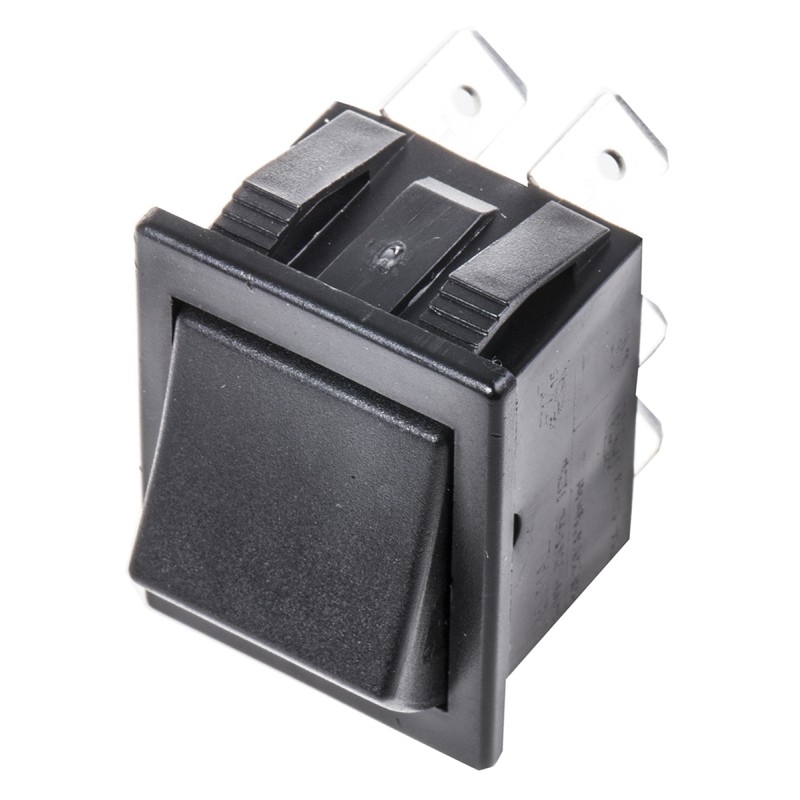 1 pcs - Arcolectric (Bulgin) Ltd DPDT, (On)-On Rocker Switch Panel Mount