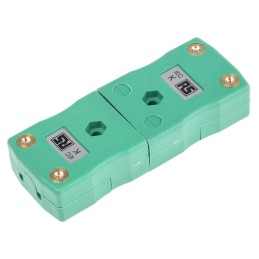 1 pcs - RS PRO Quickwire Thermocouple Connector for Use with Type K Thermocouple, Standard Size, IEC Standard
