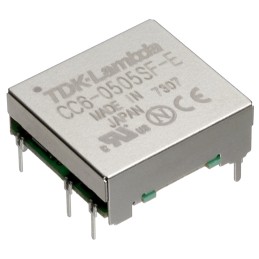 1 pcs - TDK-Lambda CC-E DC-DC Converter, 5V dc/ 1.2A Output, 9 - 18 V dc Input, 6W, Through Hole, +85°C Max Temp -40°C