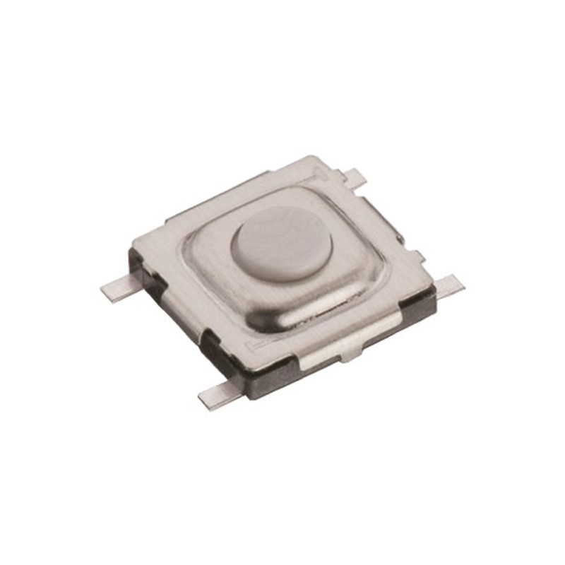 1 pcs - White Tactile Switch, SPST 20 mA 0.3mm Surface Mount