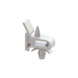 10 pcs : PCBEH-14-01 - Standoffs & Spacers CB Spt,Edge Hld,Natural, CB Support,Edge Hld,Natural