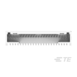 1 pcs - TE Connectivity MICRO CT Series Straight Board Mount PCB Header, 23 Contact(s), 1.2mm Pitch, 1 Row(s)