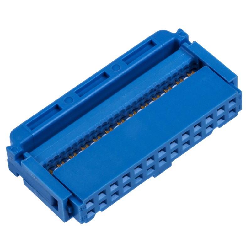 1 pcs - TE Connectivity 26-Way IDC Connector Socket for Cable Mount, 2-Row