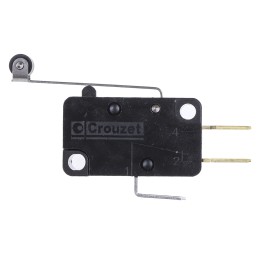 1 pcs - Crouzet Roller Lever Micro Switch, Tab Terminal, 16 A @ 250 V ac, SP-CO
