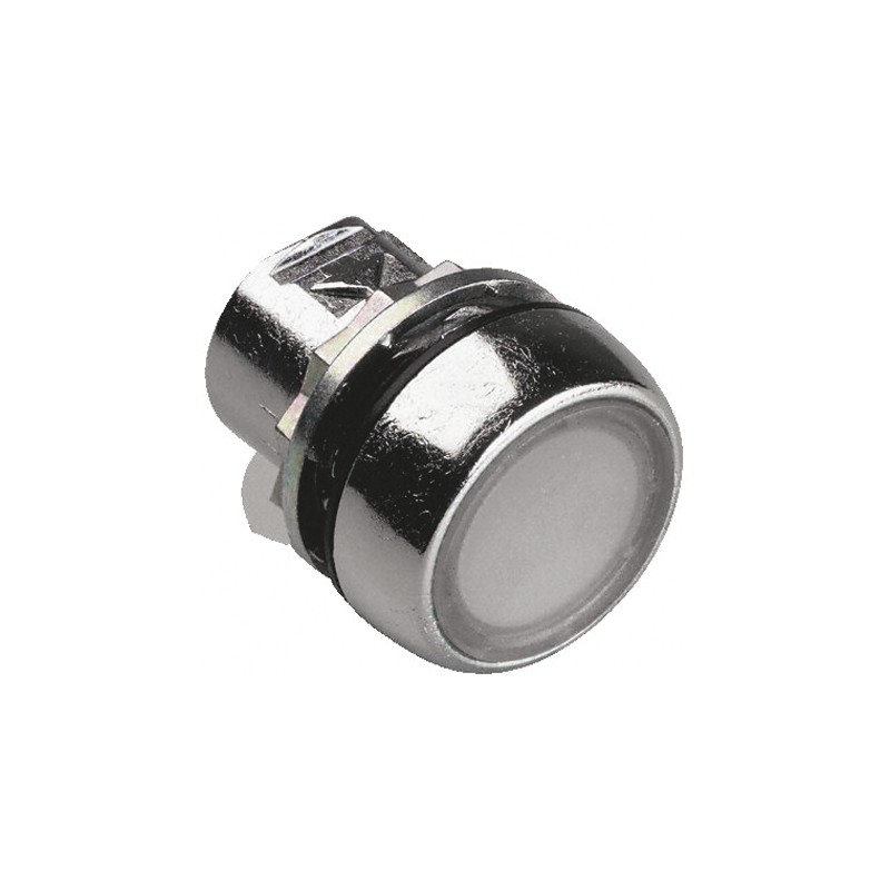 1 pcs - Allen Bradley 800F Series Clear Illuminated Momentary Push Button Head, 22mm Cutout, IP65