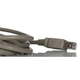 1 pcs - RS PRO USB 2.0 Cable, Male USB A to Male USB B Cable, 2m