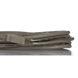 1 pcs - RS PRO USB 2.0 Cable, Male USB A to Male USB B Cable, 2m