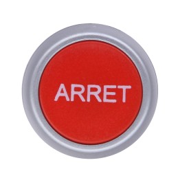 1 pcs - RS PRO Red Spring Return Push Button Head, 22mm Cutout, IP65