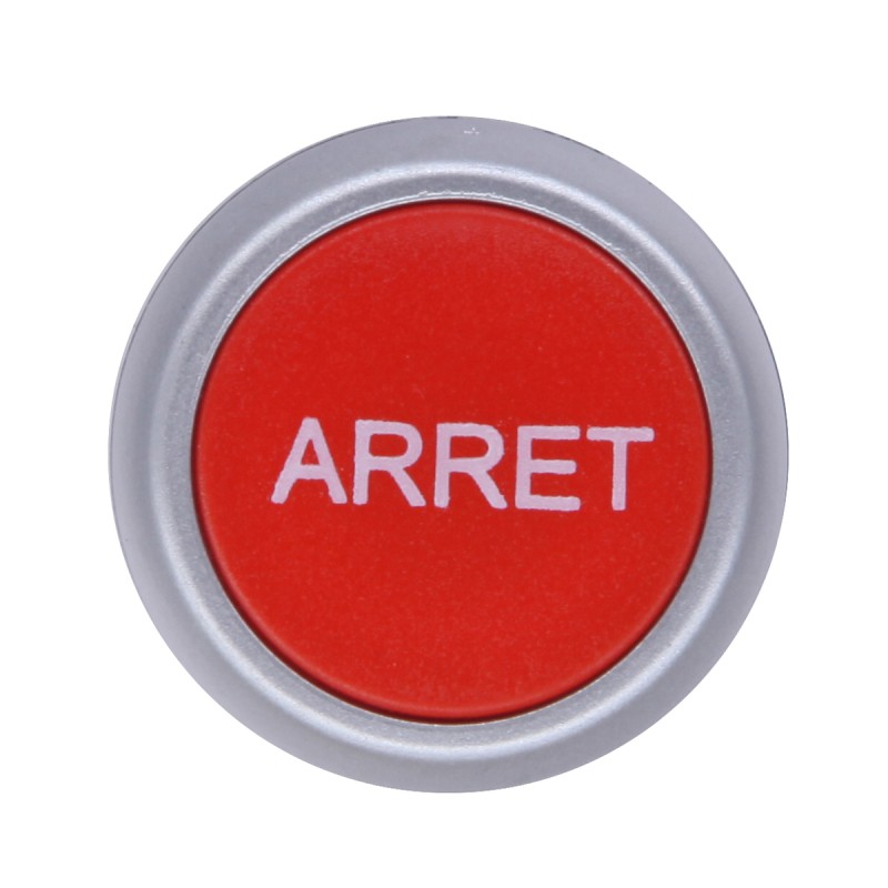 1 pcs - RS PRO Red Spring Return Push Button Head, 22mm Cutout, IP65