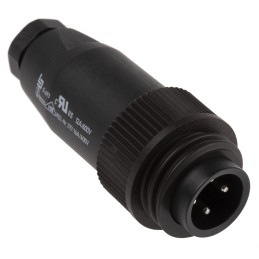 1 pcs - binder Circular Connector, 4 Contacts, Cable Mount, Plug, Male, IP67, 693 Series