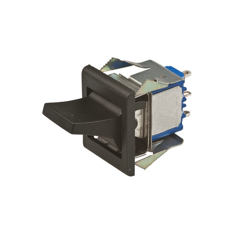 1 pcs - APEM DPDT, On-Off-On Rocker Switch Panel Mount