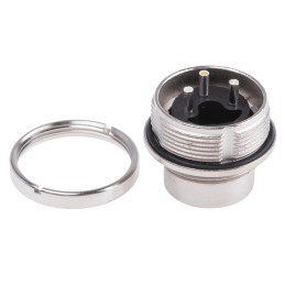 1 pcs - Amphenol C 091 D Series, 3 Pole Din Plug Plug, 5A, 300 V ac/dc IP67