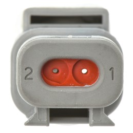 1 pcs - Deutsch, DTM Automotive Connector Socket 2 Way, Crimp Termination