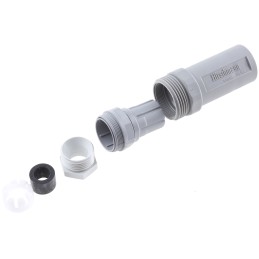 10 pcs - Hirschmann 7 Pole Din Socket, DIN 43651, 10A, 250 V ac/dc, Female, Cable Mount