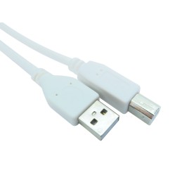 1 pcs - RS PRO USB 2.0 Cable, Male USB A to Male USB B Cable, 4.5m