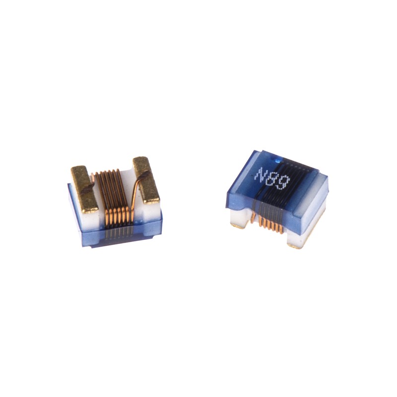 10 pcs - Wurth, WE-KI, 1008A Shielded Wire-wound SMD Inductor with a Ceramic Core, 0.068 μH ±5% Wire-Wound 1A Idc Q:60