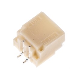 10 pcs - JST SH Series Right Angle Surface Mount PCB Header, 2 Contact(s), 1.0mm Pitch, 1 Row(s), Shrouded